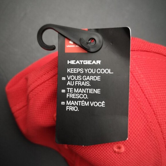 NWT Under Armour Youth's Size XS/Small Red UA Classic Fit Baseball Hat - Picture 3 of 5